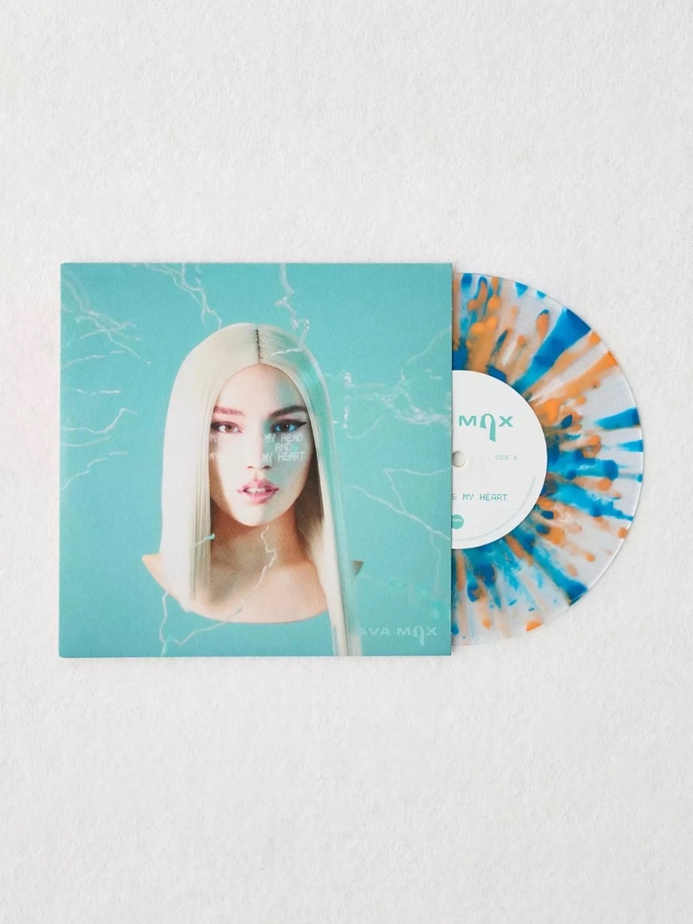 Ava Max - My Head & My Heart - Splatter Vinyl Single - 2025 - Limited 3000